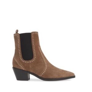 PAIGE Willa Studded Chelsea Bootie. NWT